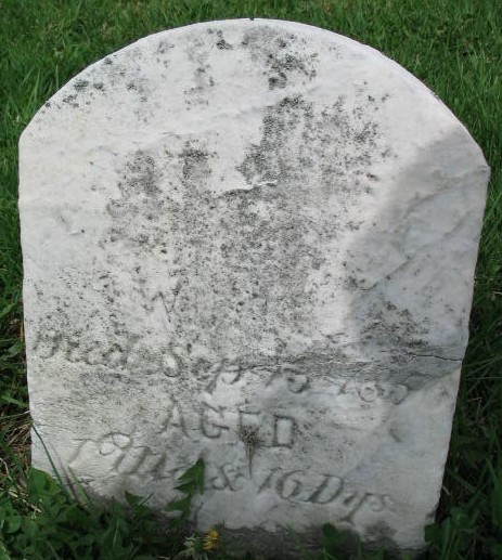 James White tombstone